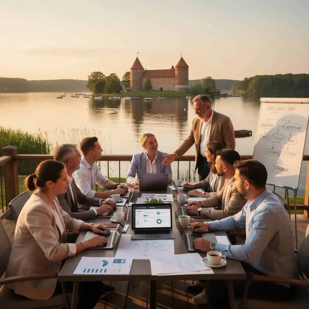 Išmanus CRM sistemų rodymas Lietuvoje